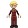 Friends Stephanie - Dark Red Usher Uniform Lego® - frnd452