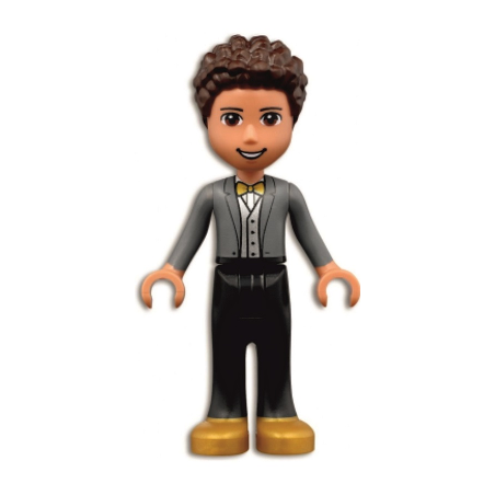 Friends River - Dark Bluish Gray Jacket Lego® - frnd454
