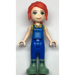 Friends Mia - Blue Overalls