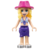 Friends Stephanie - Medium Blue Swimsuit Top