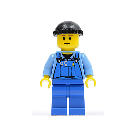Overalls with Tools in Pocket Blue