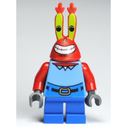 Mr. Krabs - Large Grin Lego® - bob023