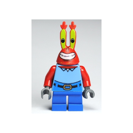 Mr. Krabs - Large Grin Lego® - bob023