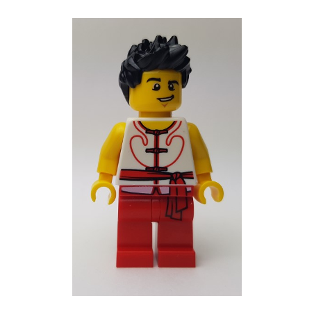 Dragon Boat Race Team Red/White Member 5 Lego® - hol151
