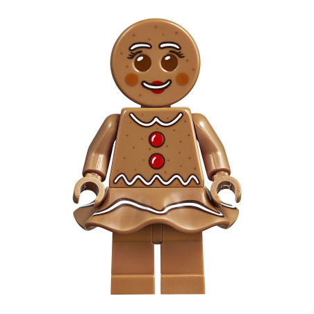 Gingerbread Woman Lego® - hol168