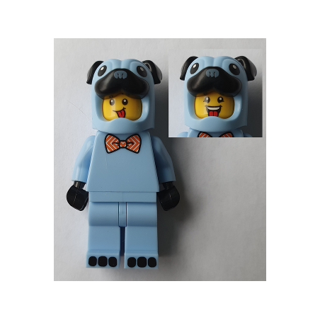 Pug Costume Guy - Bow Tie Lego® - hol245