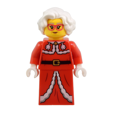 Mrs. Claus - Red Dress Lego® - hol361