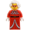 Mrs. Claus - Red Dress Lego® - hol361
