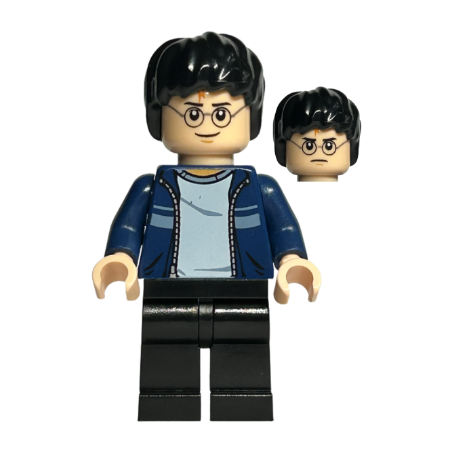 Harry Potter - Dark Blue Open Jacket with Stripe