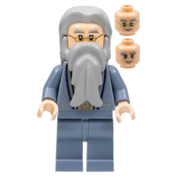 Albus Dumbledore - Sand Blue Outfit with Silver Embroidery Lego® - hp099