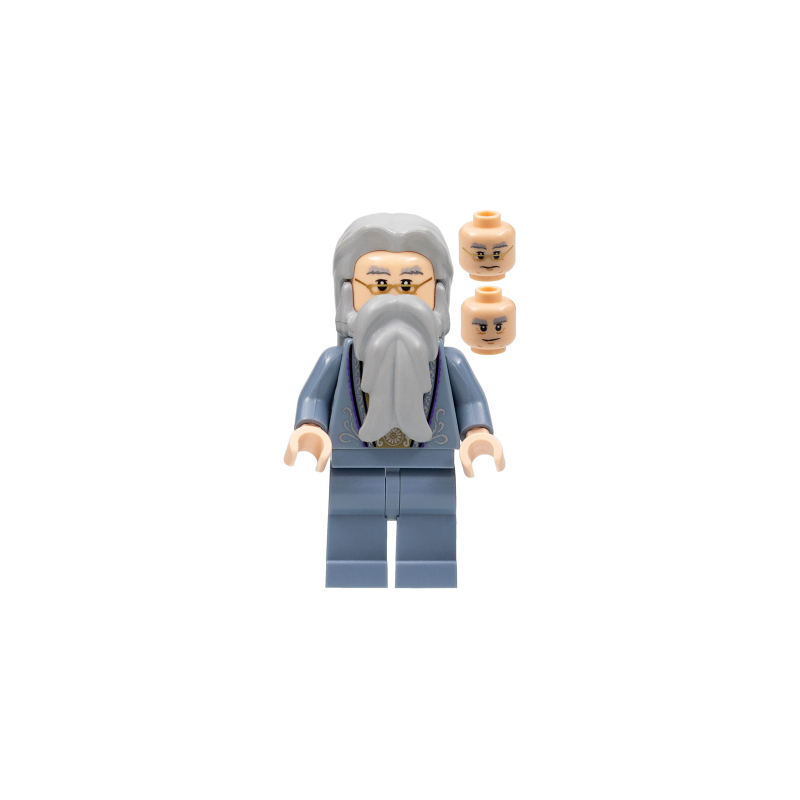 Albus Dumbledore - Sand Blue Outfit with Silver Embroidery Lego® - hp099