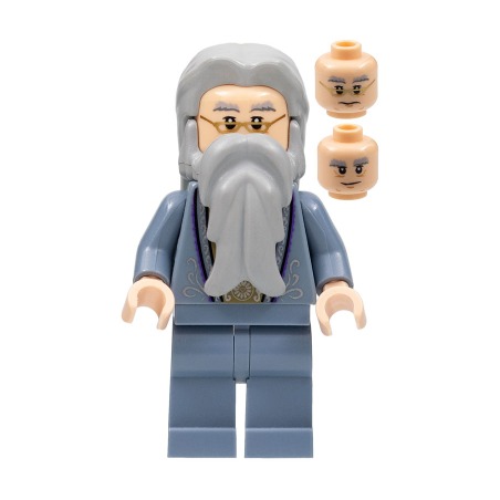 Albus Dumbledore - Sand Blue Outfit with Silver Embroidery Lego® - hp099