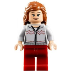 Hermione Granger - Light Bluish Gray Sweater Lego® - hp121