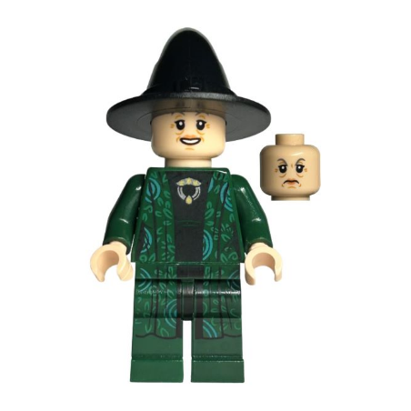 Professor Minerva McGonagall - Dual Sided Head Lego® - hp152