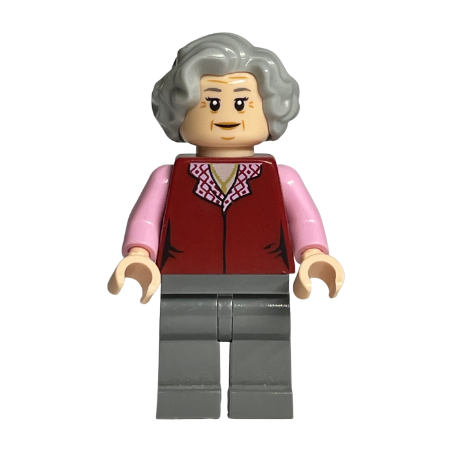 Trolley Witch - Dark Bluish Gray Legs Lego® - hp158