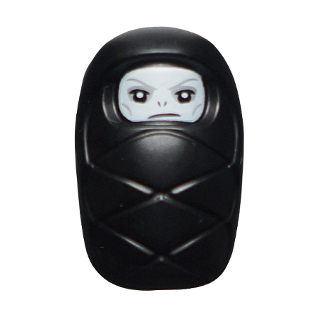 Baby / Infant - with Stud Holder on Back with White Evil Face Pattern (Baby Lord Voldemort) Lego® - hp194