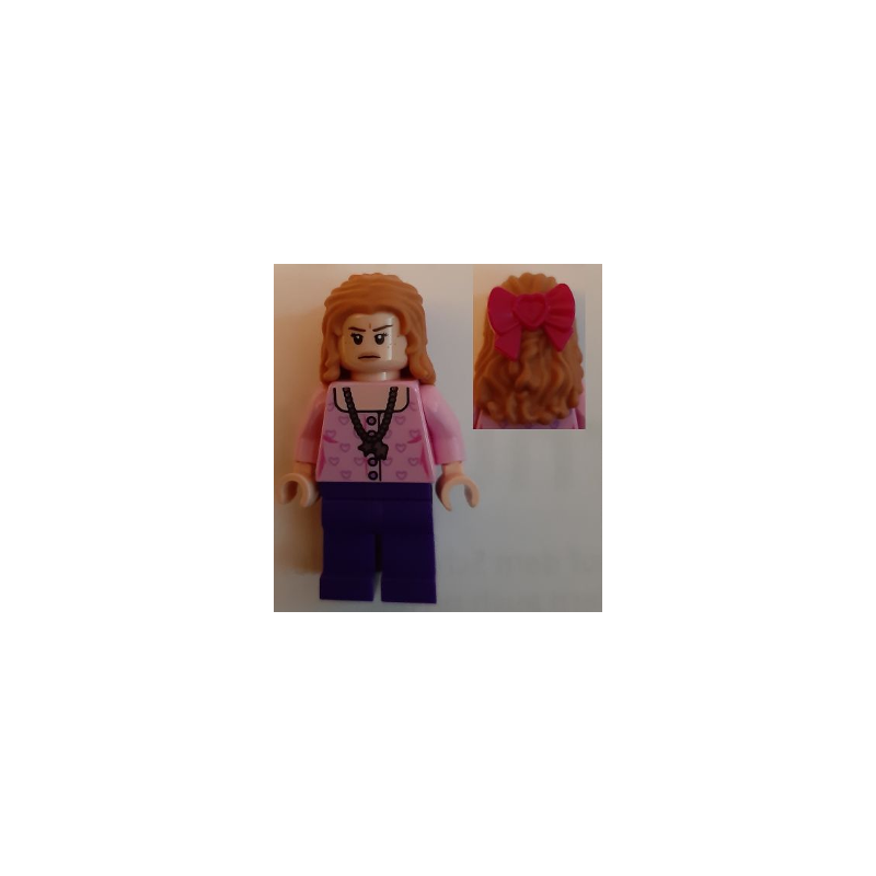 Lavender Brown - Bright Pink Blouse Lego® - hp226