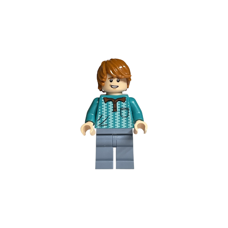 Ron Weasley - Dark Turquoise Polo Shirt Lego® - hp231
