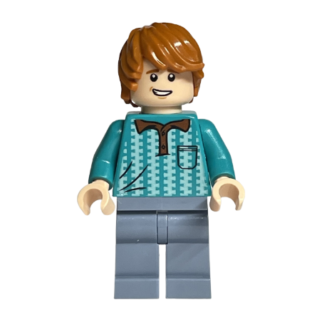 Ron Weasley - Dark Turquoise Polo Shirt Lego® - hp231