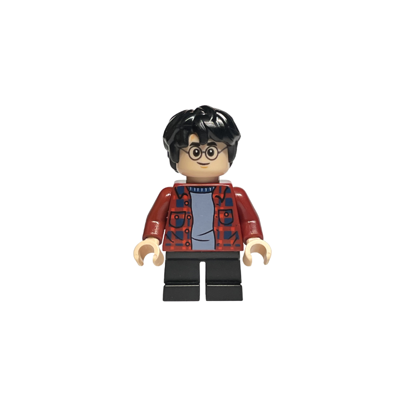 Harry Potter - Dark Red Plaid Flannel Shirt