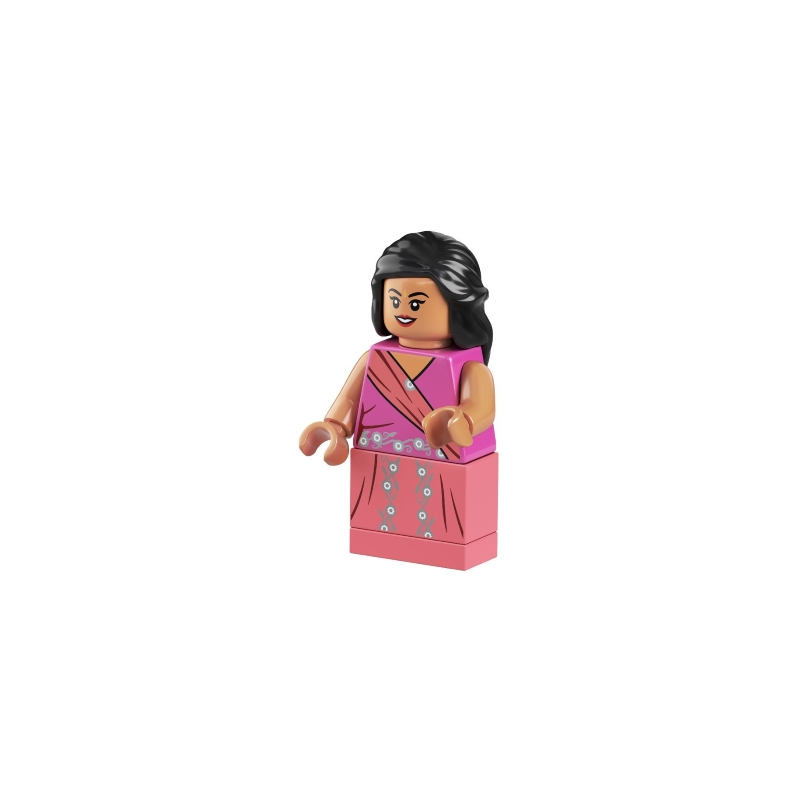 Padma Patil - Dark Pink and Coral Sari Lego® - hp260