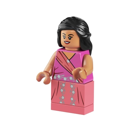 Padma Patil - Dark Pink and Coral Sari Lego® - hp260
