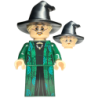 Professor Minerva McGonagall - Dark Green Robe over Black Dress