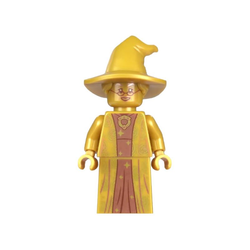 Professor Minerva McGonagall - 20th Anniversary Pearl Gold Lego® - hp323