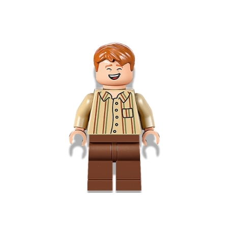 George Weasley - Tan Striped Shirt Lego® - hp343