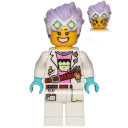 J.B. Watt - Large Smile / Annoyed Lego® - hs002