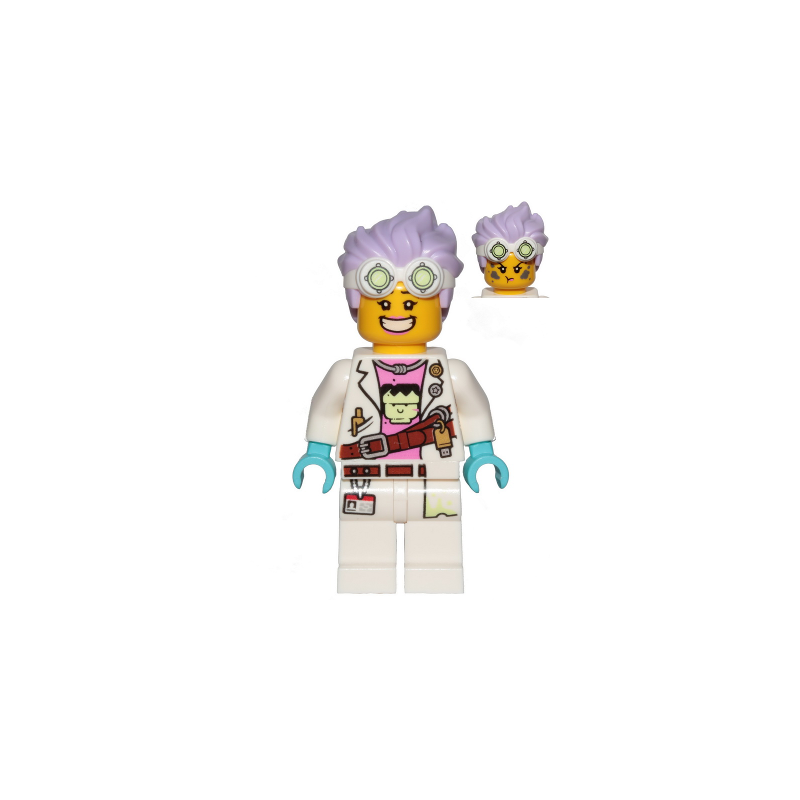 J.B. Watt - Large Smile / Annoyed Lego® - hs002