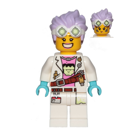 J.B. Watt - Large Smile / Annoyed Lego® - hs002