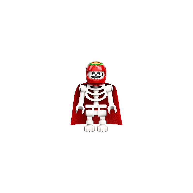 Skeleton - Red Cape and Helmet