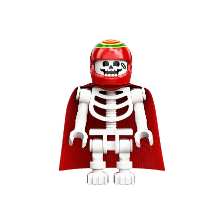 Skeleton - Red Cape and Helmet