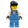 Xtreme Stunts Brickster Henchman with Medium Blue Overalls 2 Lego® - ixs007