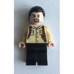 Vic Hoskins - Black Hair Lego® - jw055