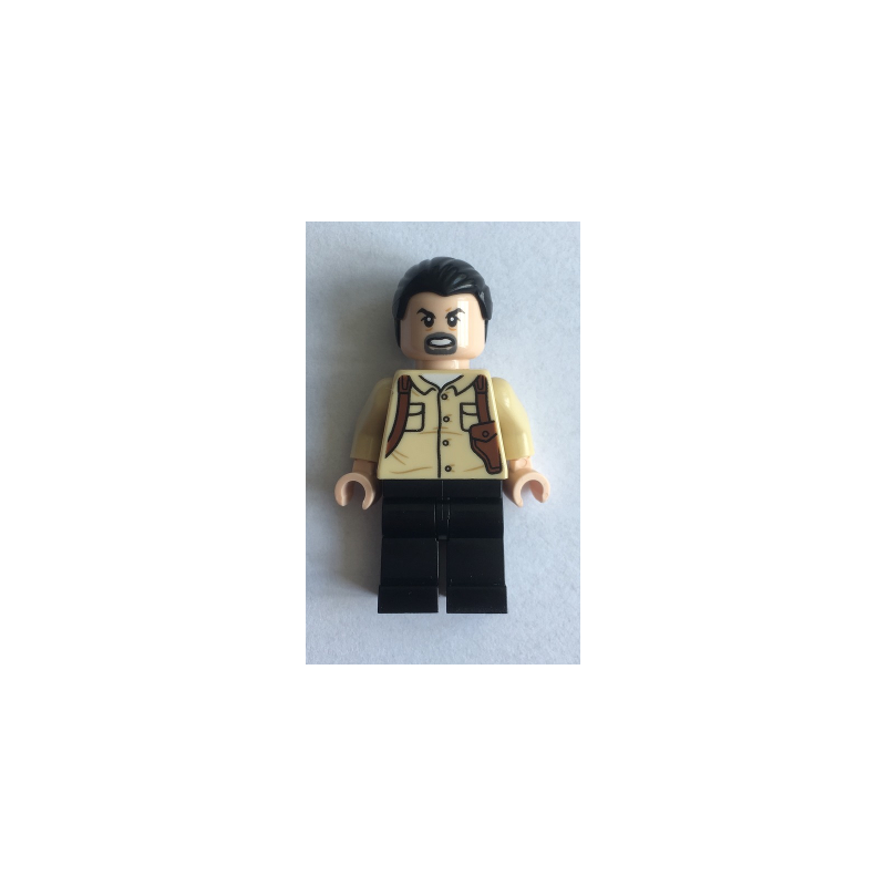 Vic Hoskins - Black Hair Lego® - jw055