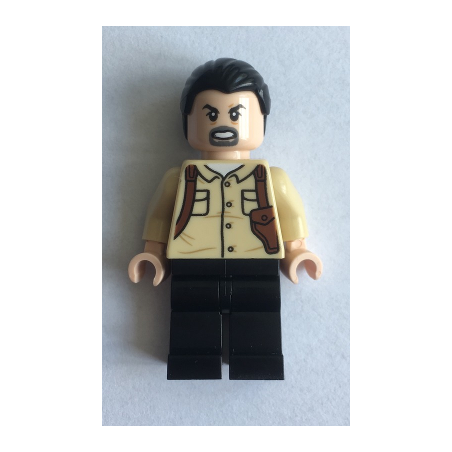 Vic Hoskins - Black Hair Lego® - jw055