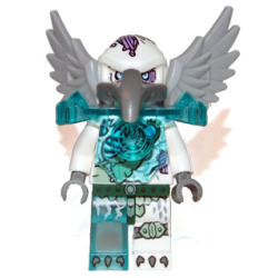 Voom Voom - Trans-Light Blue Heavy Armor Lego® - loc074