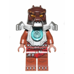 Crug - Flat Silver Heavy Armor Lego® - loc094