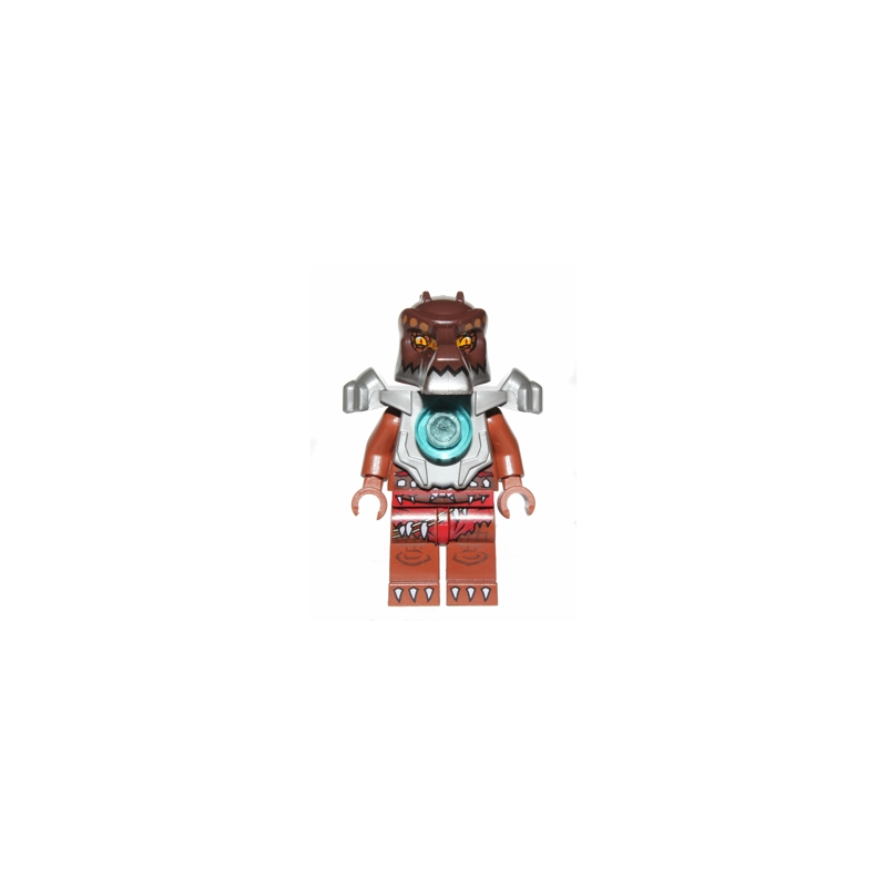 Crug - Flat Silver Heavy Armor Lego® - loc094