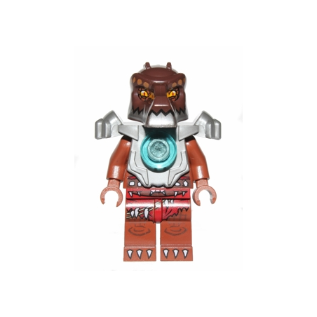 Crug - Flat Silver Heavy Armor Lego® - loc094
