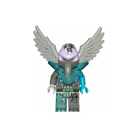 Vornon - Trans-Light Blue Armor Lego® - loc096