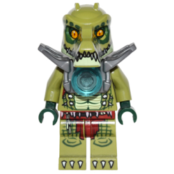 Crawley - Flat Silver Armor Lego® - loc162