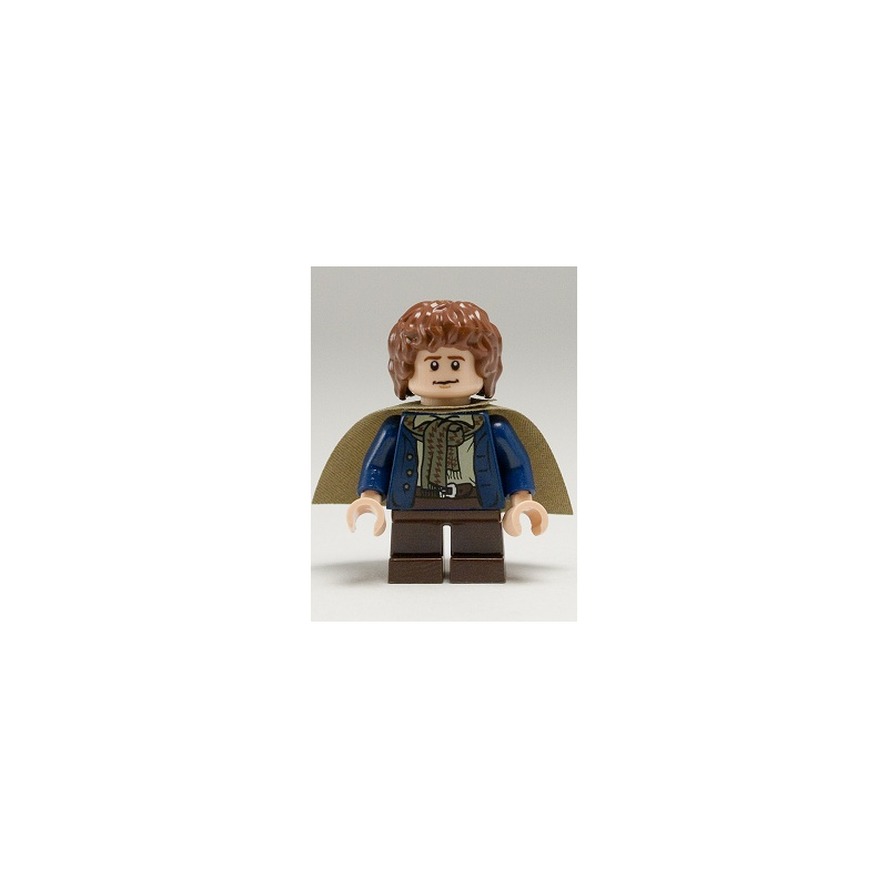 Peregrin Took (Pippin) - Olive Green Cape Lego® - lor012