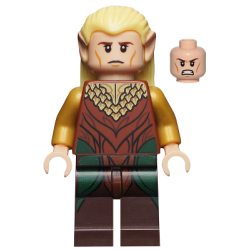 Legolas - Reddish Brown and Gold Robe Lego® - lor035