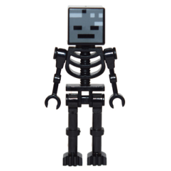 Wither Skeleton - Straight Arms Lego® - min025