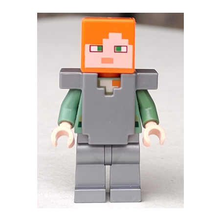 Alex - Flat Silver Legs and Armor Lego® - min059