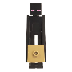 Enderman - Tan Block with Dark Tan Top Lego® - min066