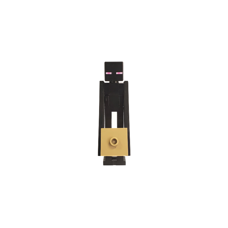 Enderman - Tan Block with Dark Tan Top Lego® - min066